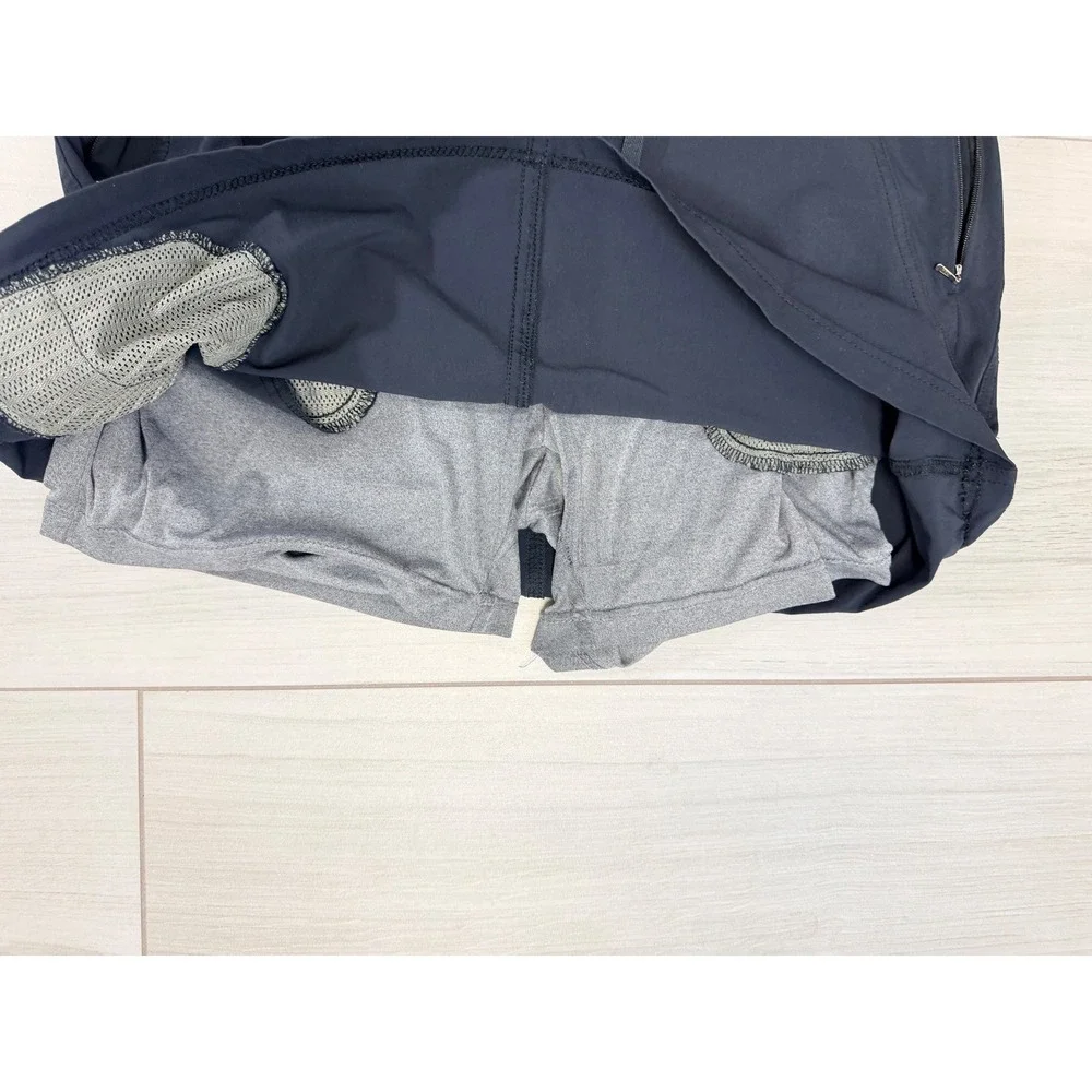 REI Co-op Northway Skort Black Hiking Skirt Sz 10 Gorpcore‎ Outdoor Athletic